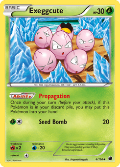 Exeggcute 4/116 — Plasma Freeze