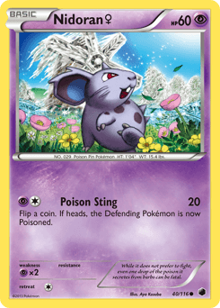 Nidoran ♀ 40/116 — Plasma Freeze
