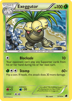 Exeggutor 5/116 — Plasma Freeze