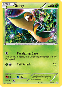 Snivy BW06/101 — BW Black Star Promos