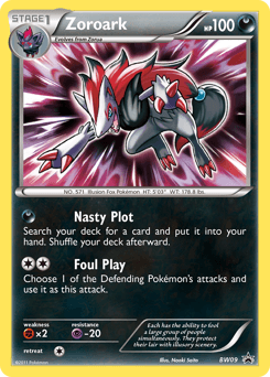 Zoroark BW09/101 — BW Black Star Promos