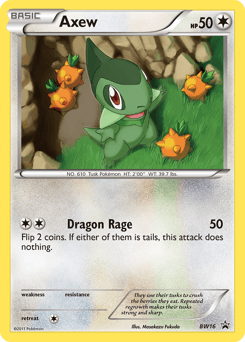 Axew BW16/101 — BW Black Star Promos