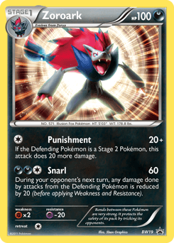 Zoroark BW19/101 — BW Black Star Promos