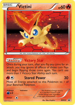 Victini BW32/101 — BW Black Star Promos