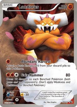 Landorus BW43/101 — BW Black Star Promos