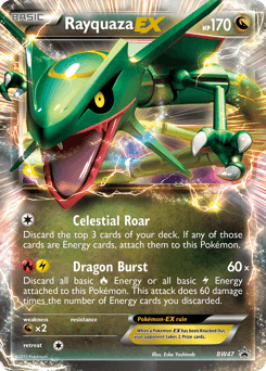 Rayquaza-EX BW47/101 — BW Black Star Promos