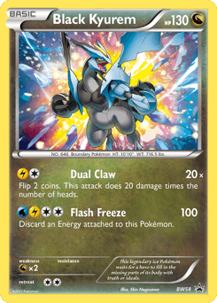 Black Kyurem BW58/101 — BW Black Star Promos