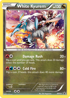 White Kyurem BW59/101 — BW Black Star Promos