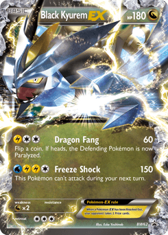 Black Kyurem-EX BW62/101 — BW Black Star Promos