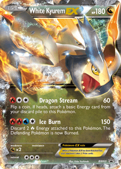 White Kyurem-EX BW63/101 — BW Black Star Promos