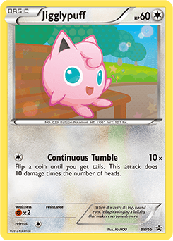 Jigglypuff BW65/101 — BW Black Star Promos