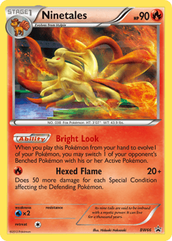 Ninetales BW66/101 — BW Black Star Promos