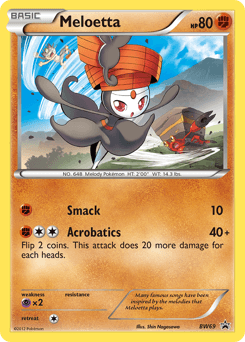 Meloetta BW69/101 — BW Black Star Promos