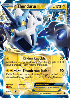 Thundurus-EX BW81/101 — BW Black Star Promos