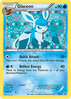 Glaceon BW90/101 — BW Black Star Promos