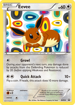 Eevee BW94/101 — BW Black Star Promos