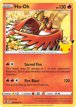 Ho-Oh 1/25 — Celebrations