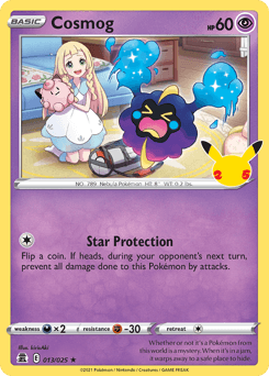 Cosmog 13/25 — Celebrations