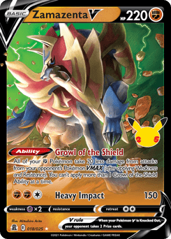 Zamazenta V 18/25 — Celebrations