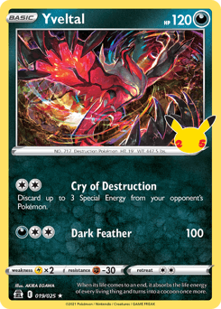 Yveltal 19/25 — Celebrations