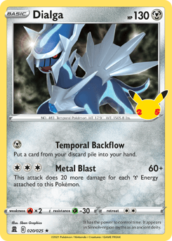 Dialga 20/25 — Celebrations