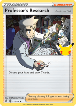 Pokémon card illustrated by KIYOTAKA OSHIYAMA