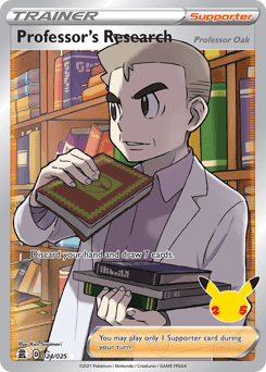 Professor's Research (Professor Oak) 24/25 — Celebrations