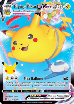 Flying Pikachu VMAX 7/25 — Celebrations
