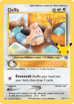 Cleffa 20/25 — Celebrations: Classic Collection