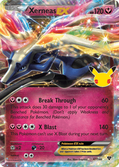 Xerneas-EX 97/25 — Celebrations: Classic Collection