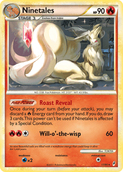 Ninetales 17/95 — Call of Legends