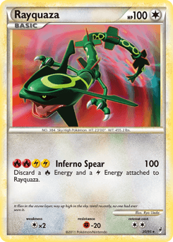 Rayquaza 20/95 — Call of Legends