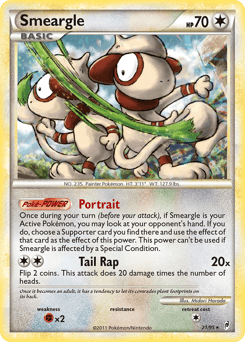 Smeargle 21/95 — Call of Legends