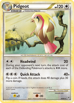 Pidgeot 30/95 — Call of Legends