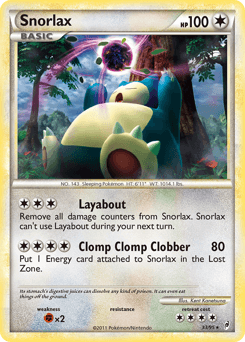 Snorlax 33/95 — Call of Legends
