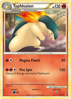 Typhlosion 35/95 — Call of Legends