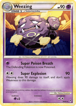 Weezing 38/95 — Call of Legends