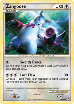 Zangoose 39/95 — Call of Legends
