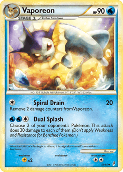 Vaporeon 52/95 — Call of Legends
