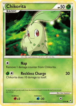 Chikorita 53/95 — Call of Legends