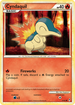 Cyndaquil 55/95 — Call of Legends