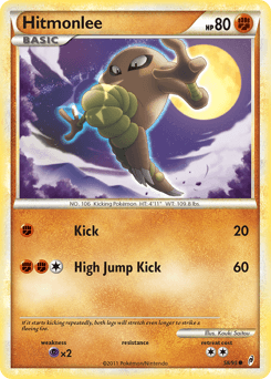 Hitmonlee 58/95 — Call of Legends