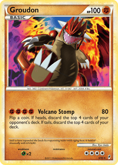 Groudon 6/95 — Call of Legends