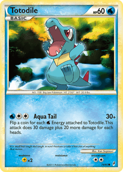Totodile 74/95 — Call of Legends