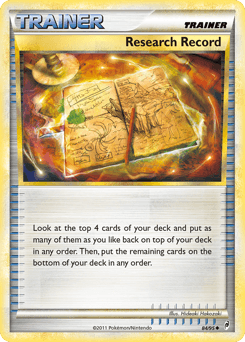 Research Record 84/95 — Call of Legends