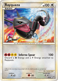 Rayquaza SL10/95 — Call of Legends
