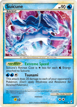 Suicune SL11/95 — Call of Legends