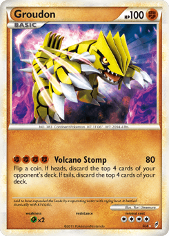 Groudon SL4/95 — Call of Legends