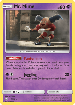 Mr. Mime 11/18 — Detective Pikachu