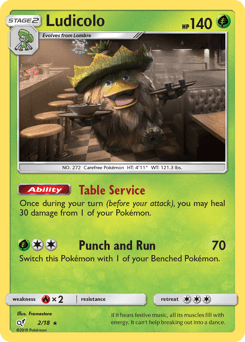 Ludicolo 2/18 — Detective Pikachu
